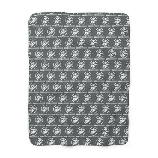 USMC Sherpa Fleece Blanket