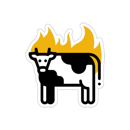 Hot Cow Stickers