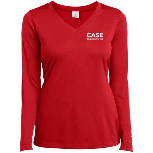 Women's Long Sleeve Performance V-Neck