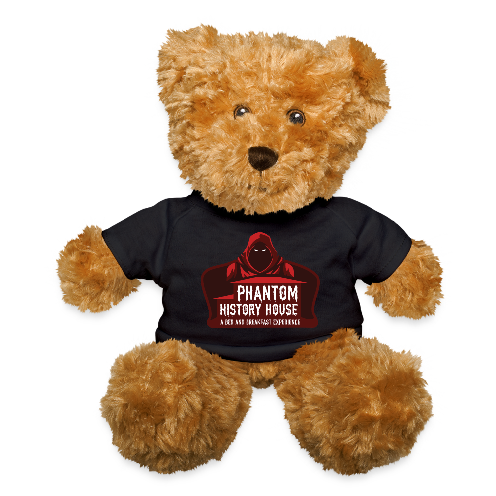 Phantom House Teddy Bear - black