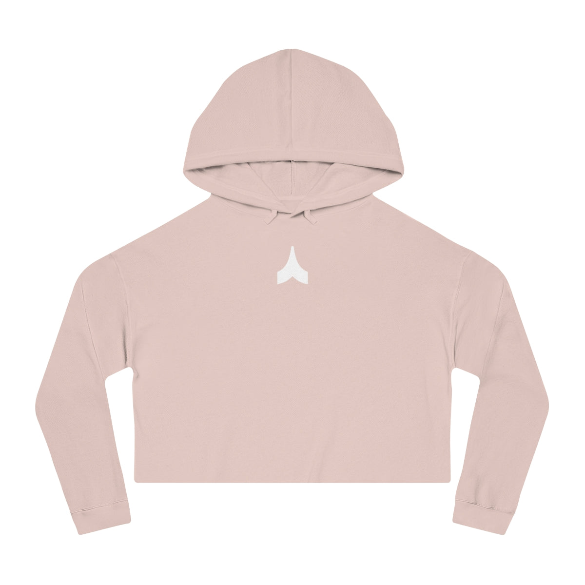 Chevron Cropped Hoodie