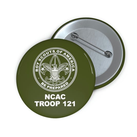 Troop 121 Pin Buttons