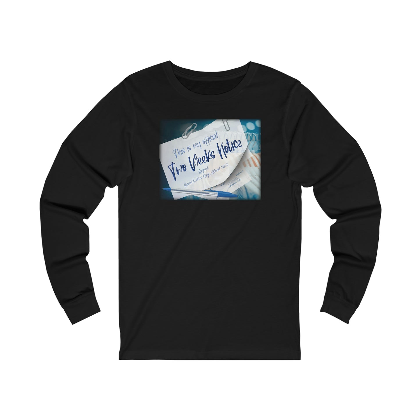 7LAKES Varsity Long Sleeve Tee