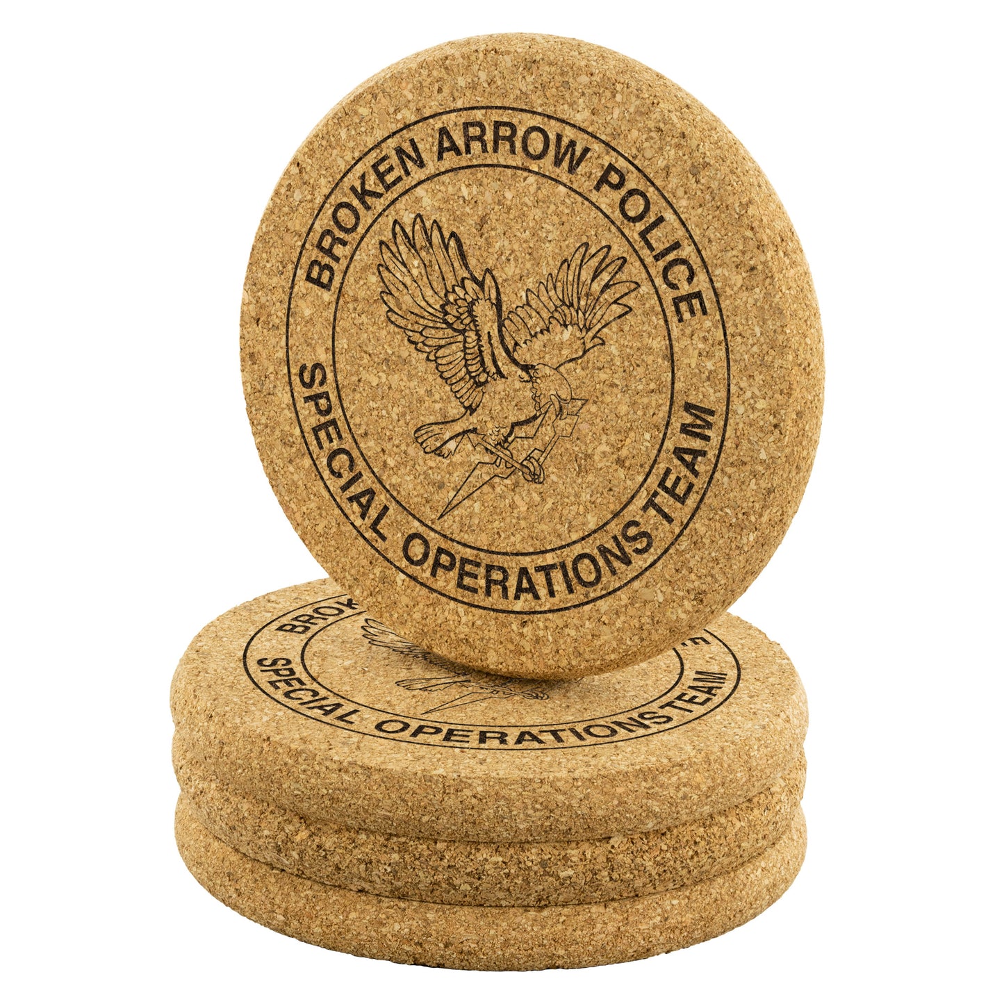 BASOT Cork Coaster - 4pc
