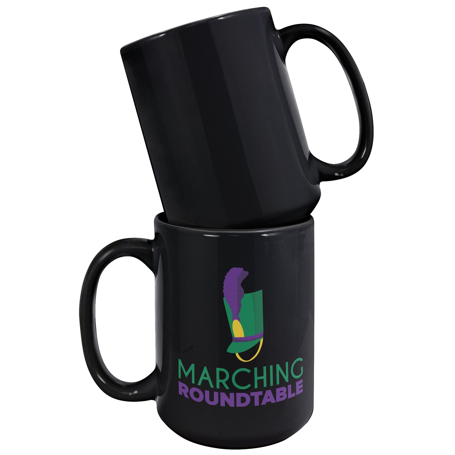 Black Roundtable Mug