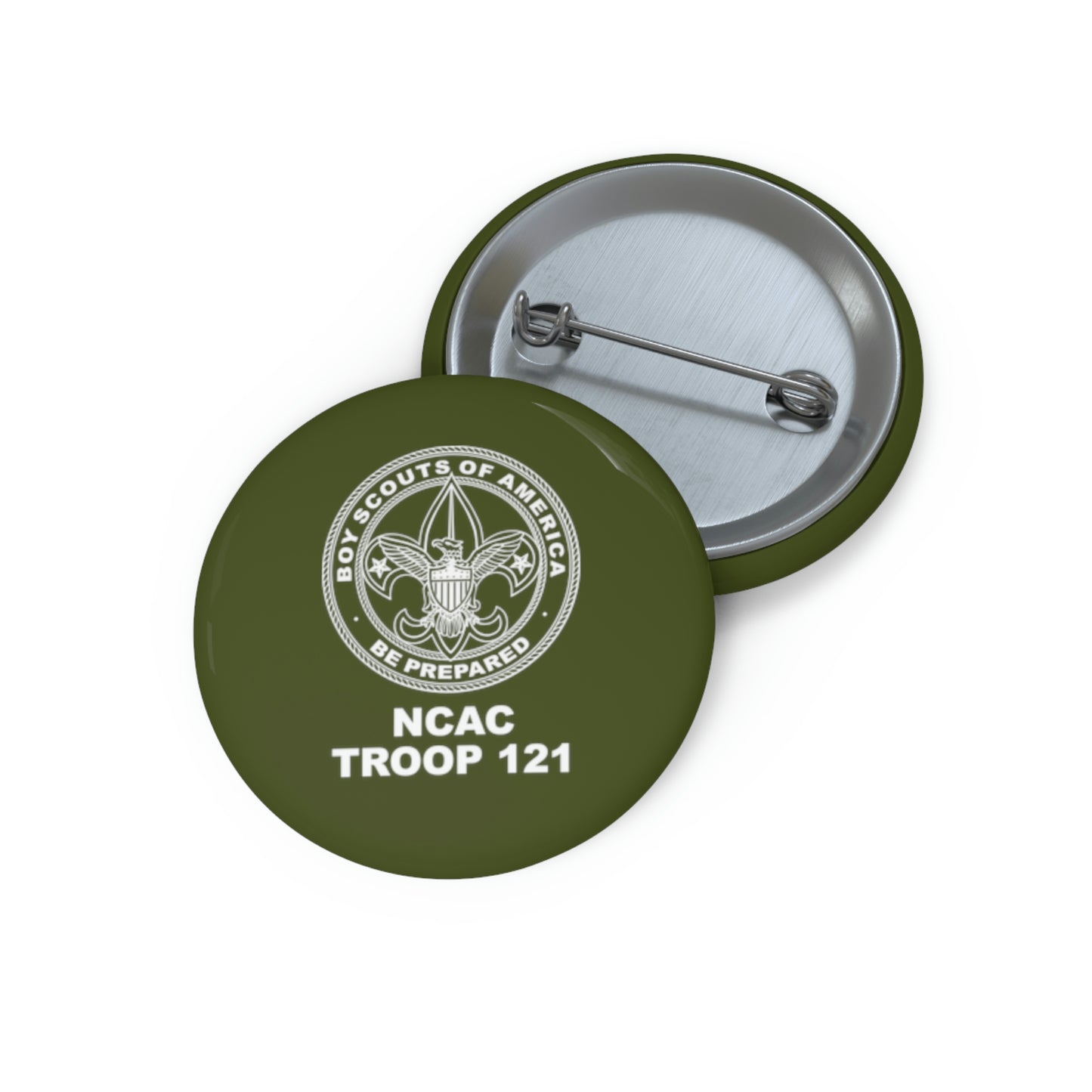 Troop 121 Pin Buttons