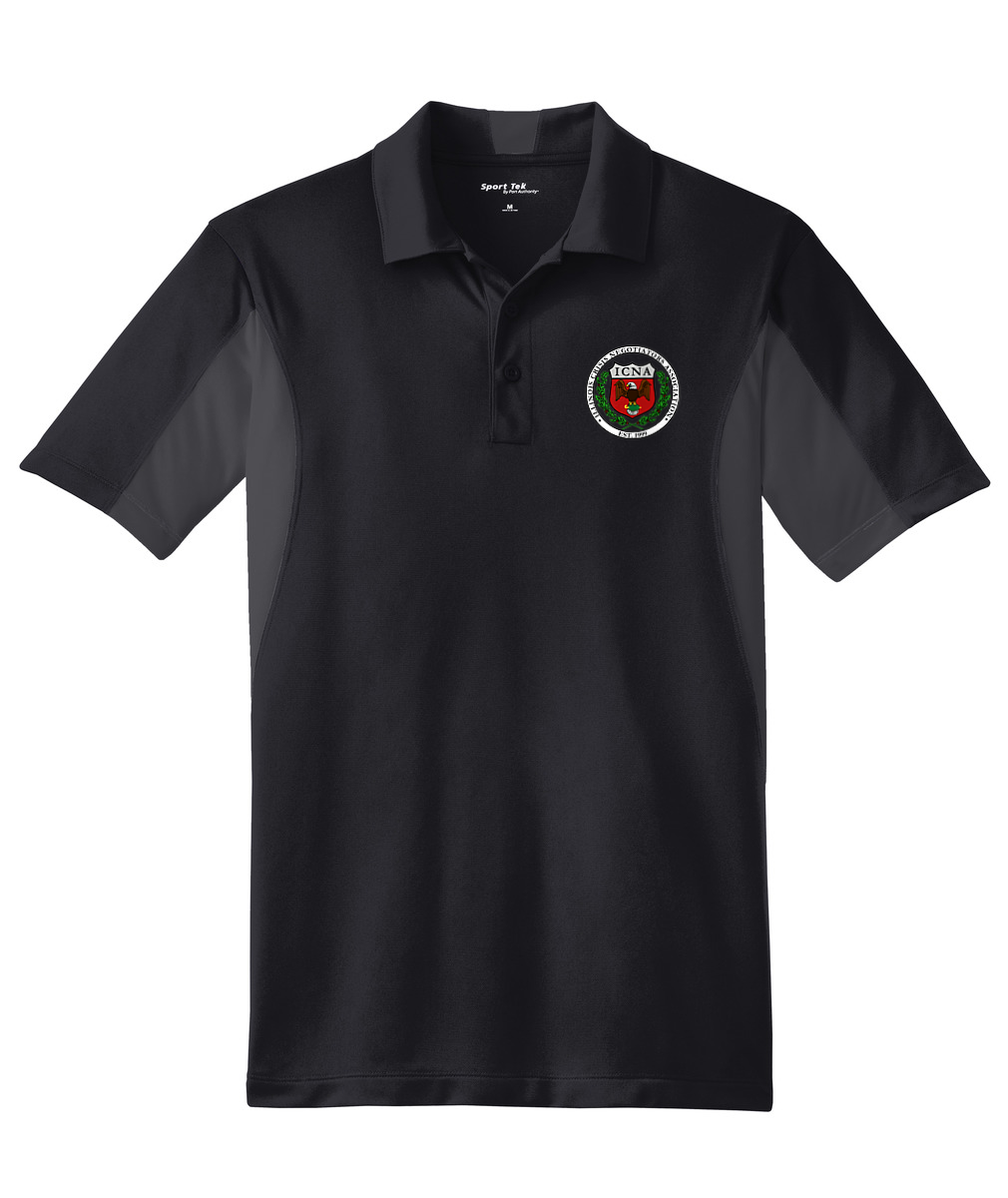 ICNA Men's Side Blocked Polo