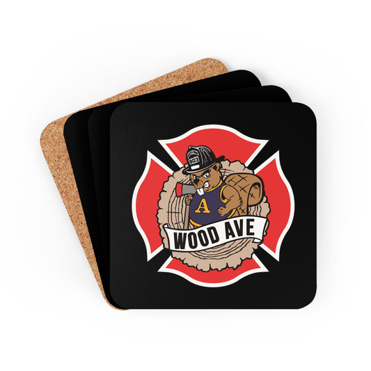 Wood Ave Coaster Set