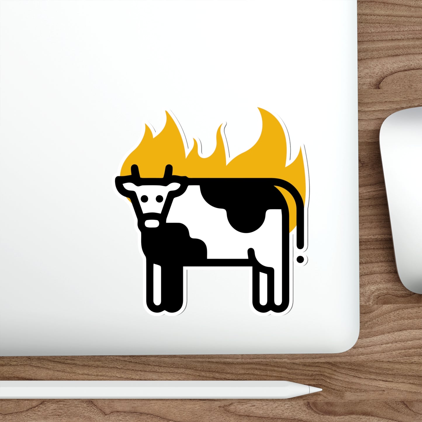 Hot Cow Stickers