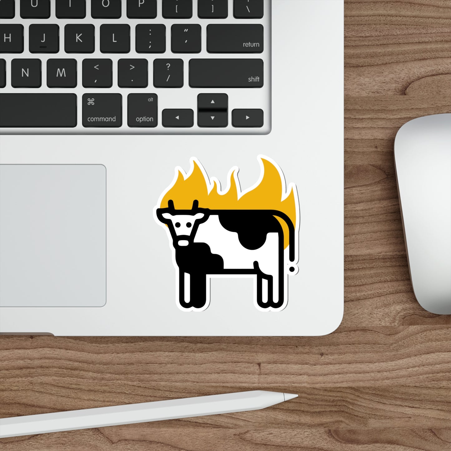 Hot Cow Stickers