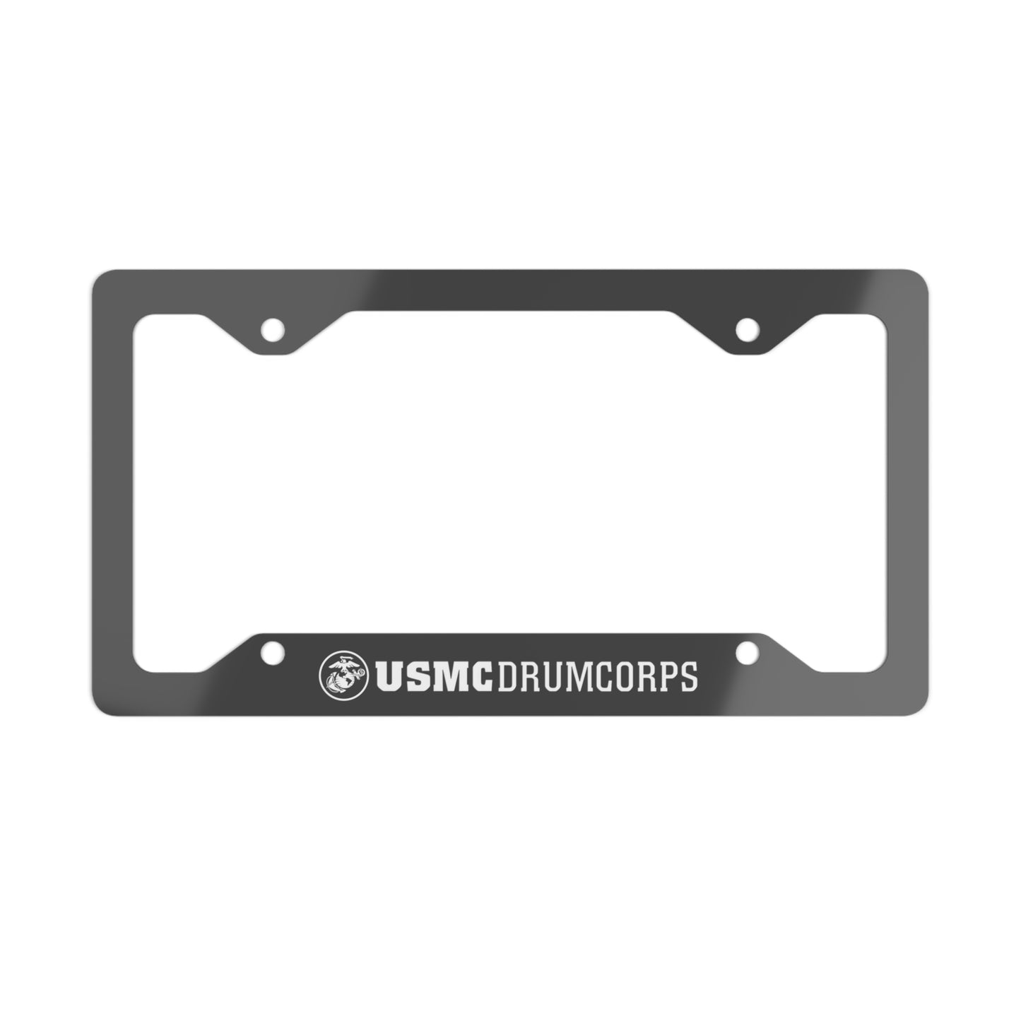 USMC Grey License Plate Frame