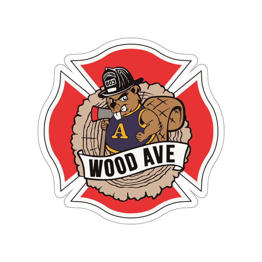 Wood Ave Stickers