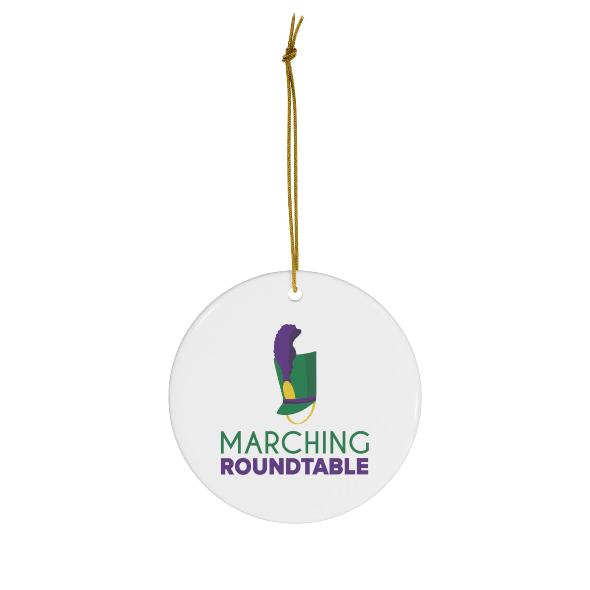 Marching Round Table Ornament