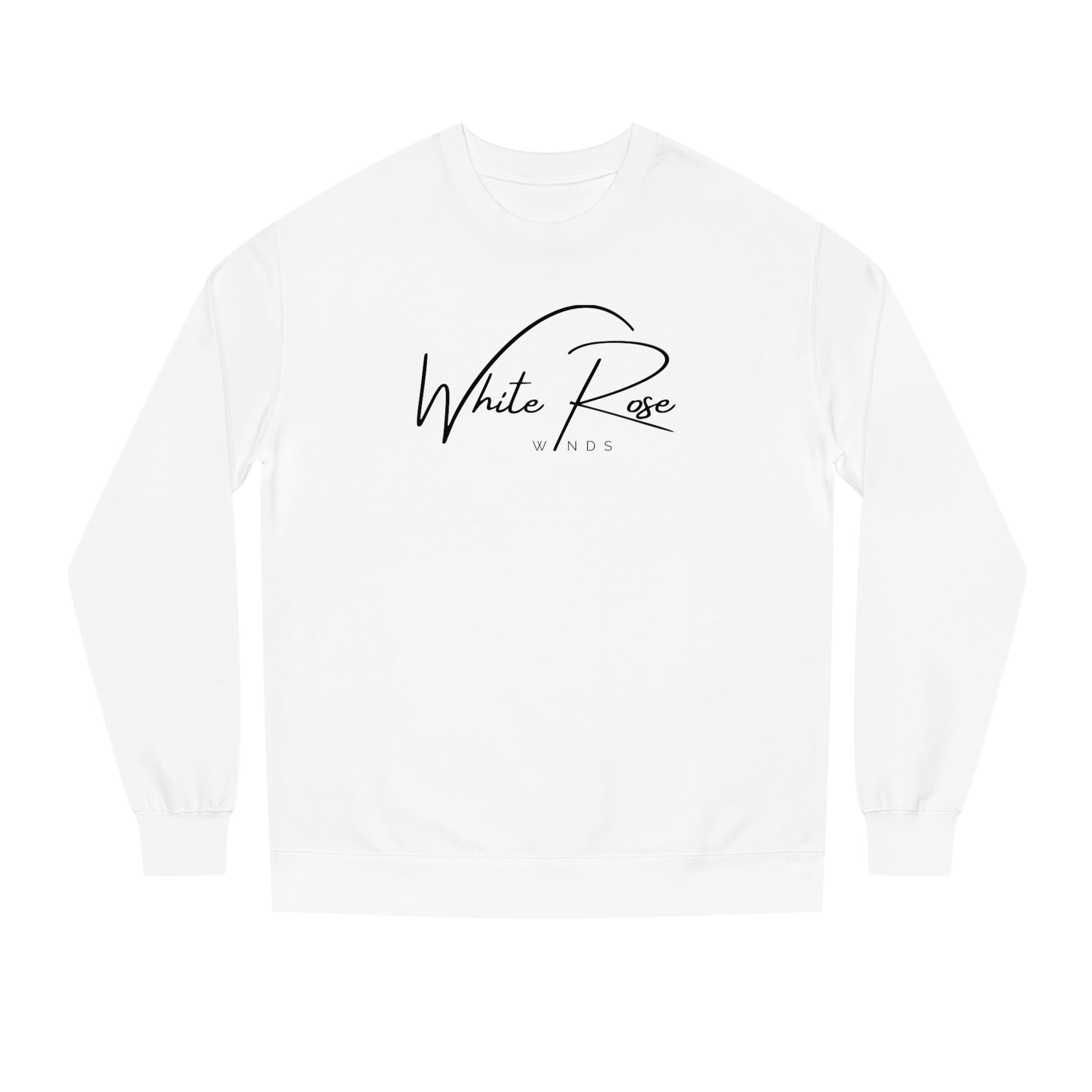 White hot sale rose sweatshirt