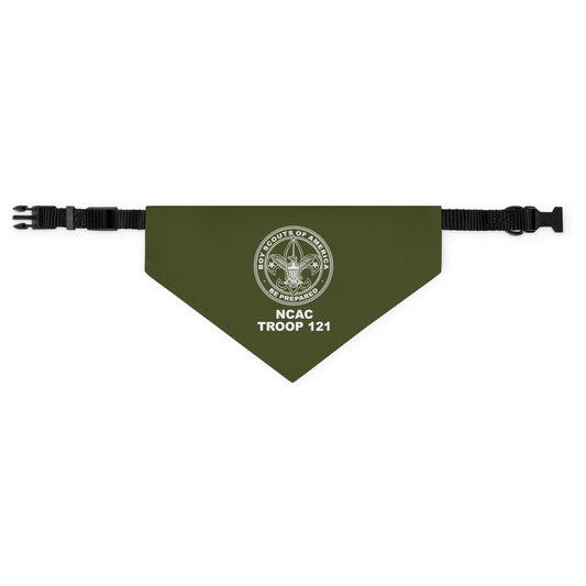 Troop 121 Bandana Dog Collar