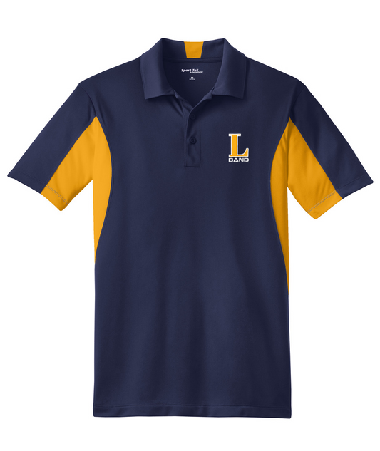 Lopez Band Men's Side Blocked Polo
